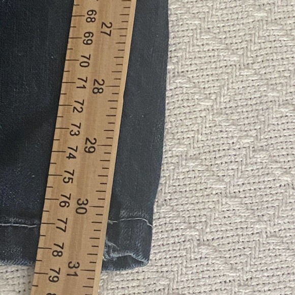 Red Ape Authentic Jeans Dark Wash Denim Embroidered Streetwear - Picture 11 of 16